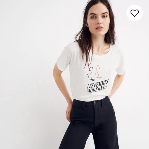 Madewell Tops - MADEWELL Les Femmes Modernes Graphic Tee